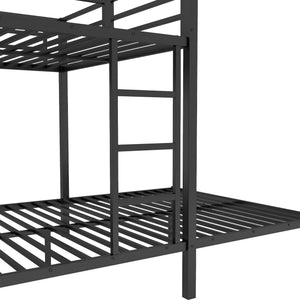 Queen Over Queen Size Bunk Bed Frame