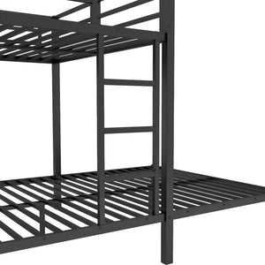 Queen Over Queen Size Bunk Bed Frame