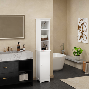 64.17'' Tall Bathroom Storage Cabinet