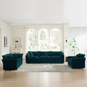 Modern 3 Piece Sofa Couch Set