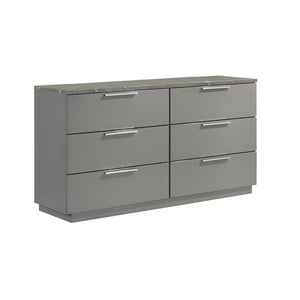 Elara - Dresser With Spacious Drawers - Gray