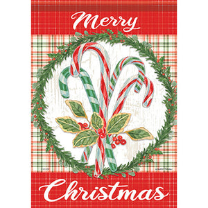 Candy Canes Flag - 28" x 40"
