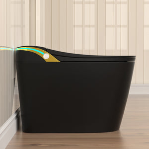 Modern Smart Toilet With Built-In Bidet and Advanced Features