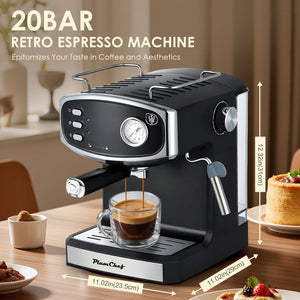 Plum Chef 20 Bar Espresso Machine
