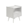 Modern Accent Table With Storage Drawer