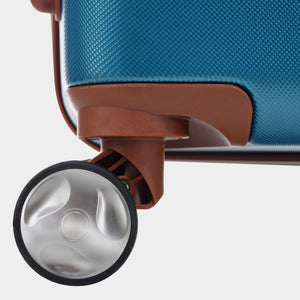 GigaTech Hardshell 3-Piece Lightweight Luggage Set - Blue 28 Inch