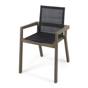 Belfast - Dining Chair With Acacia Wood Frame And Seating (Set of 2)