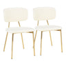 Bouton - Contemporary / Glam Chair (Set of 2)