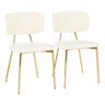 Bouton - Contemporary / Glam Chair (Set of 2)