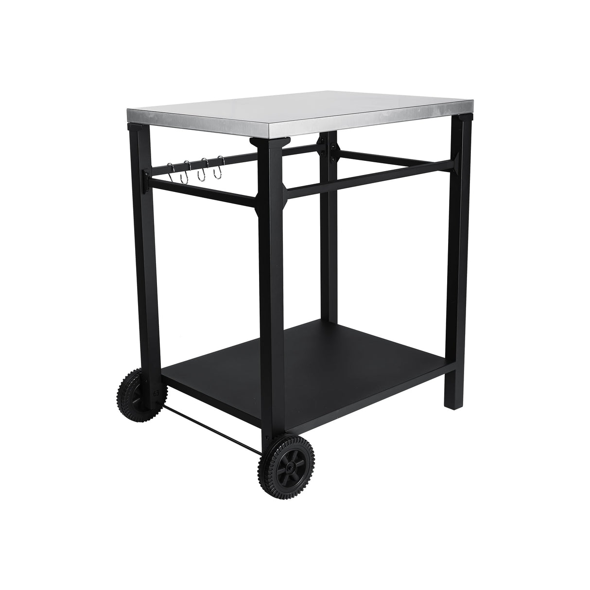 2-Tier Outdoor Grill Cart