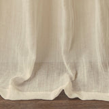 Solid crushed curtain panel pair(2 pcs window panels)