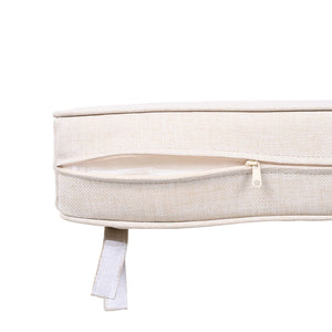 Outdoor Club Chair With Wicker Armrest