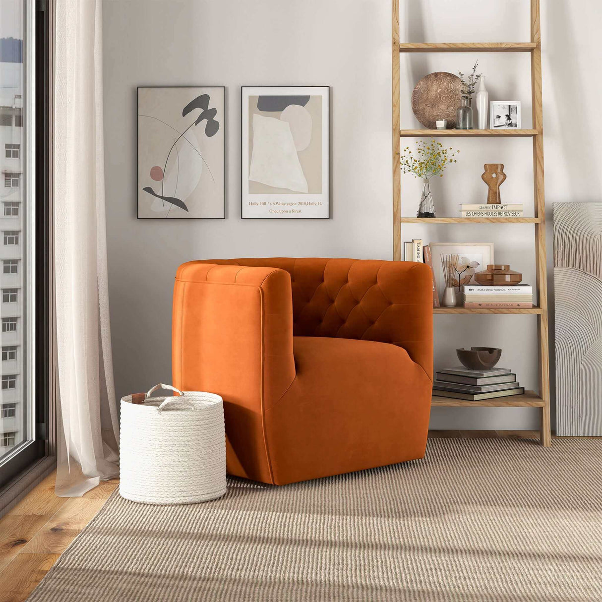 Delaney - Ergonomic Design Swivel Chair