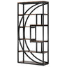 5 Tier Etagere Bookshelf With 8 Open Shelves Organizer For Living Room
