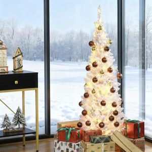 Pink 5ft Pencil Christmas Tree