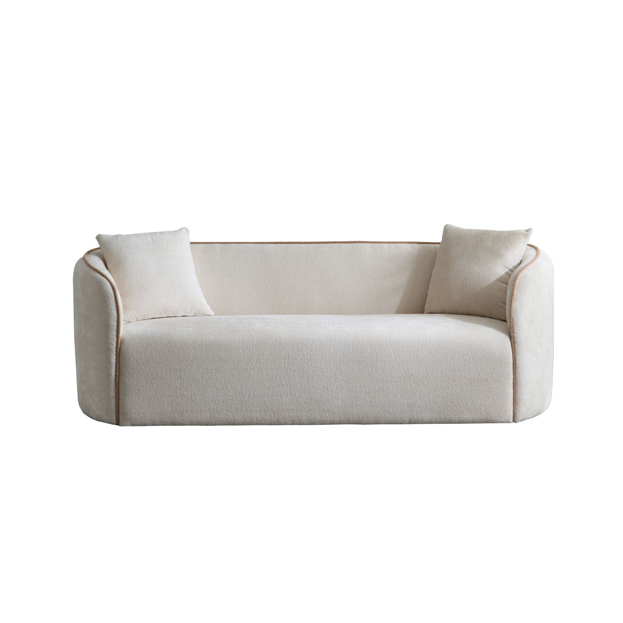 Coral Curved Sofa, 3 Seater
