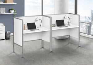 Office Cubicle Desk, Commercial Grade, Contemporary & Modern