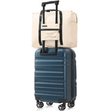 Hardshell ABS Carry-On Luggage Set with Spinner Wheels