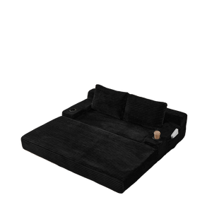70.8-Inch Corduroy Two-in-One Sofa Bed