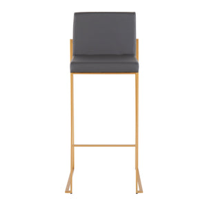 Fuji - Contemporary Design High Back Barstool
