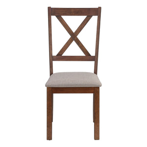 Transitional Upholstered Dining Chairs Set of 2