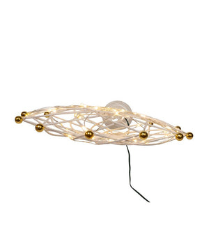 Radiant 12-Point Lighted Star Treetop - 14.5 Inches
