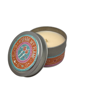 Spark My Flame 3 oz Candle Tin - Sunkissed