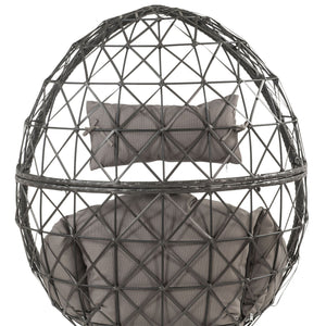 Aeven - Patio Lounge Chair - Light Gray