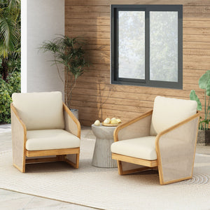 Royal Wood Textilene Club Chair