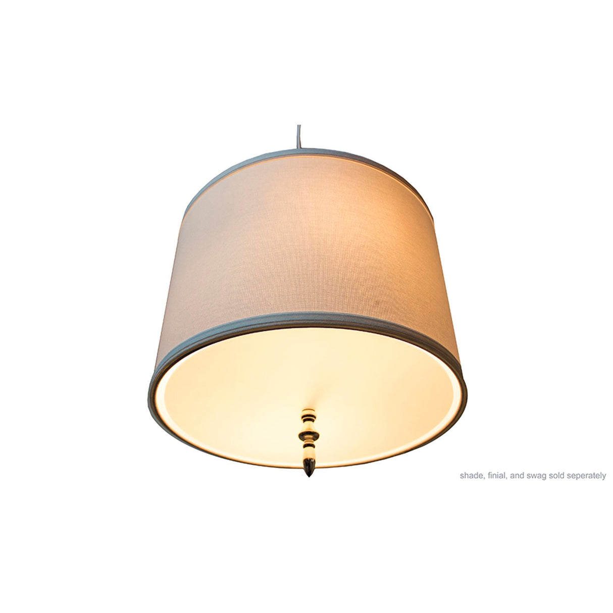 13.5" Round Diffuser Translucent Frosted White