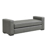 Ottoman With Unique Armrest Design For Living Spaces