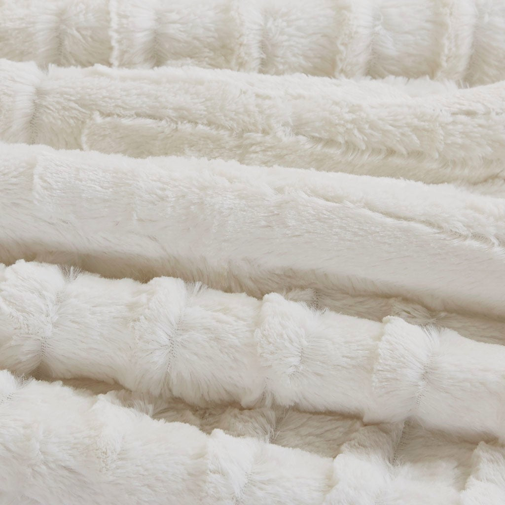 King/Cal King Fur Down Alternative Comforter Mini Set