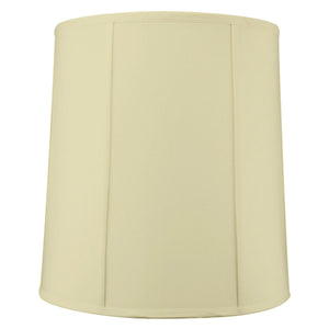 14"x16"x17" Large Drum Lampshade Egg Shell Shantung, Large Cylinder Replacement Lamp Shade for Tall Table Lamps