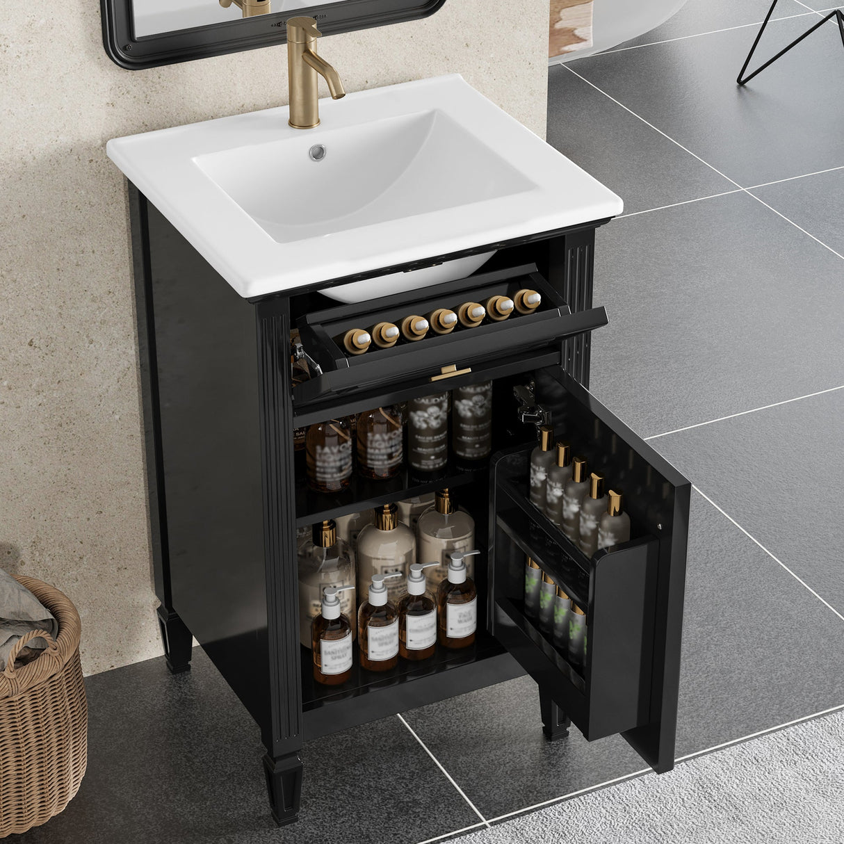 20-Inch Bathroom Vanity with Sink