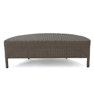 Pt Limon Outdoor Coffee Table Half Round Design