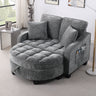 Two-Seater Sofa with Chaise Longue