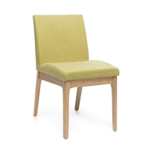 Contemporary Fabric Comfort Dining Chairs (Set of 2)