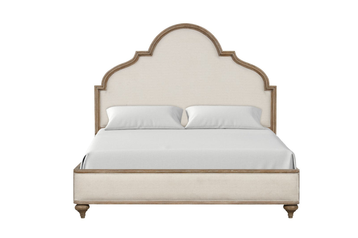 Classic Rustic Oak Bed
