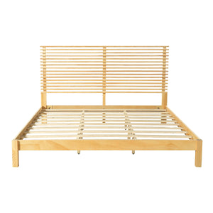 Premium Solid Wood King Size Bed Frame with Headboard