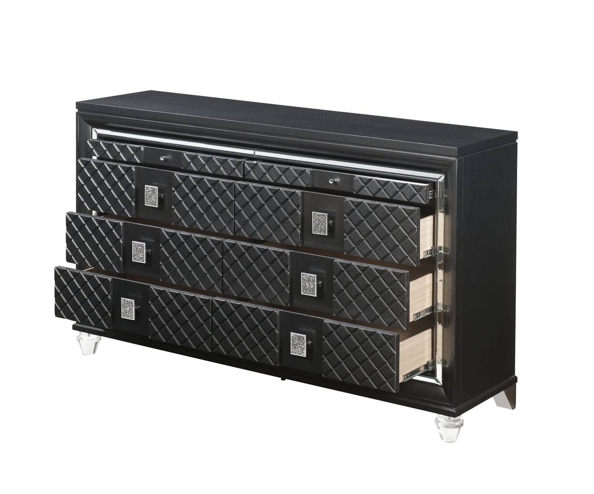 Sawyer Metallic Dresser - Gray