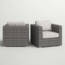Patio Chair With Cushions Stylish Design
