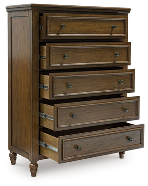 Sturlayne - Five Drawer Chest - Brown