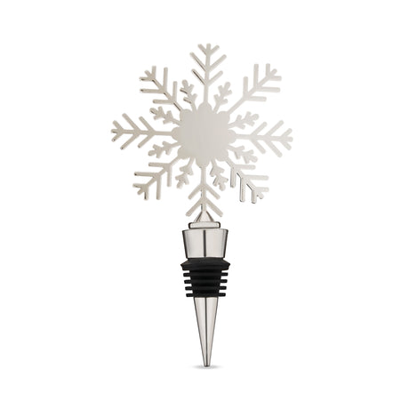 Holiday-snowflake-bottle-stopper-by-twine-®-Bottle-Stoppers-&-Savers
