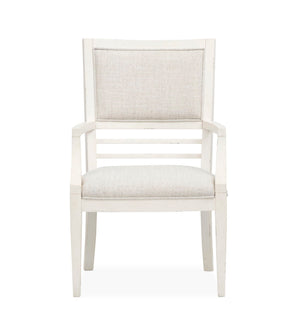 Echo Isles - Upholstered Arm Chair (Set of 2) - Sea Pearl And Driftwood