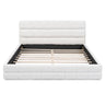 Upholstered Platform Bed With Headboard
