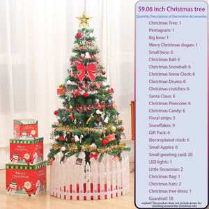 5ft Artificial Christmas Tree with LED Energy-Saving Lights