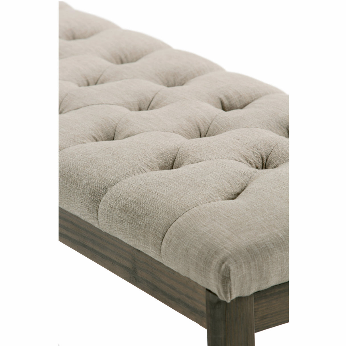 Waverly Tufted Ottoman Bench - Natural