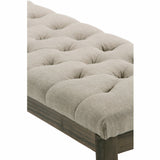 Waverly Tufted Ottoman Bench - Natural