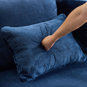 Queen Size Foldable Sofa Bed Chenille Futon Couch