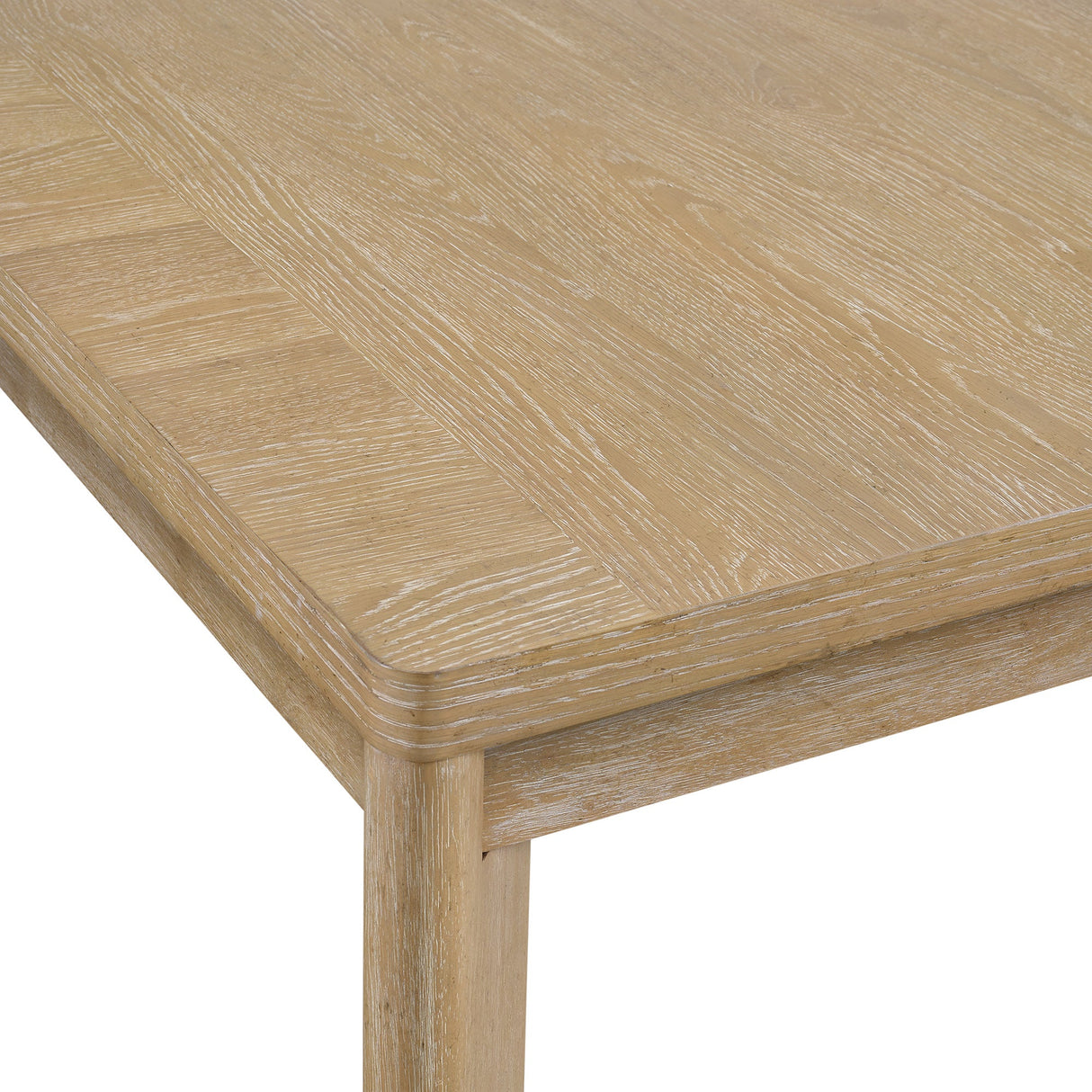 Bandolax Rectangular Dining Table with Solid Wood Frame